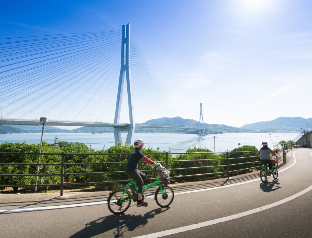 しまなみ海道のサイクリングコース